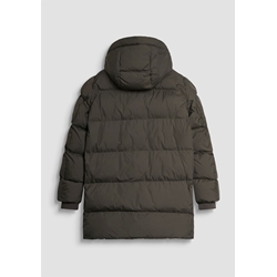 Chaquetón Antony Morato Regular Fit in Calenderino Verde Militar Oscuro MMCO00945 FA600271 4089 - Imagen 2