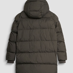 Chaquetón Antony Morato Regular Fit in Calenderino Verde Militar Oscuro MMCO00945 FA600271 4089 - Imagen 2