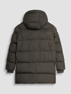 Chaquetón Antony Morato Regular Fit in Calenderino Verde Militar Oscuro MMCO00945 FA600271 4089 - Imagen 2