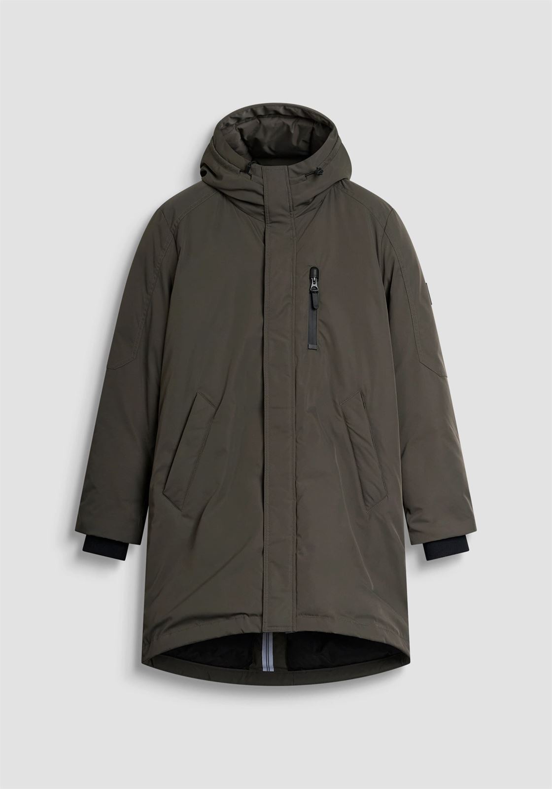 Chaquetón Antony Morato Regular Fit in Water Proof Verde Militar MMCO00958 FA600277 4089 - Imagen 1