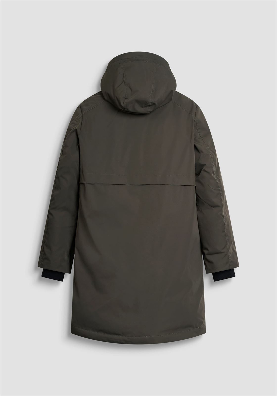 Chaquetón Antony Morato Regular Fit in Water Proof Verde Militar MMCO00958 FA600277 4089 - Imagen 2