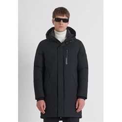 Chaquetón Antony Morato Regular Fit in Water Proofe Negro MMCO00958 FA600277 9000 - Imagen 1