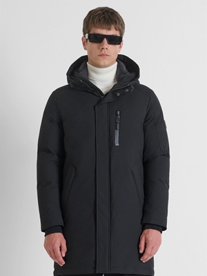 Chaquetón Antony Morato Regular Fit in Water Proofe Negro MMCO00958 FA600277 9000 - Imagen 1