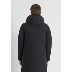 Chaquetón Antony Morato Regular Fit in Water Proofe Negro MMCO00958 FA600277 9000 - Imagen 2