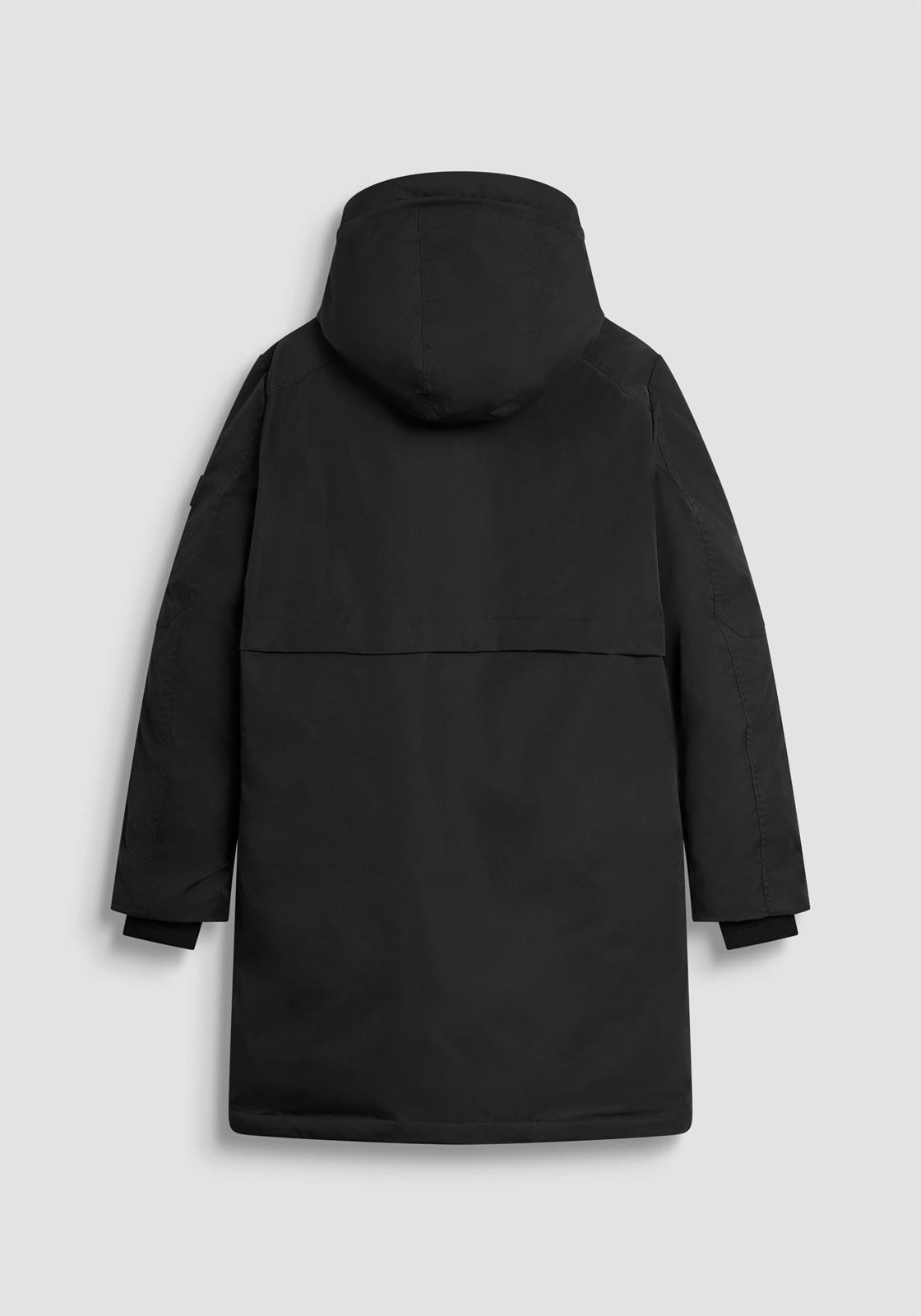 Chaquetón Antony Morato Regular Fit in Water Proofe Negro MMCO00958 FA600277 9000 - Imagen 4