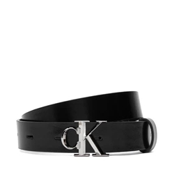 Cinturon CALVIN KLEIN LV04F7080G YIP Facet CK Buckle Shin Black/Shiny Nickel - Imagen 1
