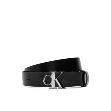 Cinturon CALVIN KLEIN LV04F7080G YIP Facet CK Buckle Shin Black/Shiny Nickel - Imagen 1