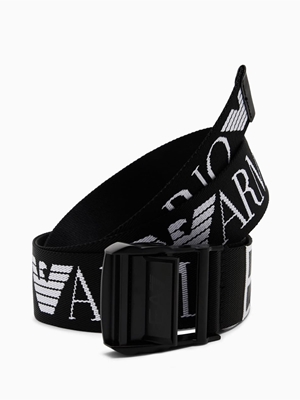 Cinturon EA7 Emporio Armani 7X000089 AF14310 MC001 negro - Imagen 2