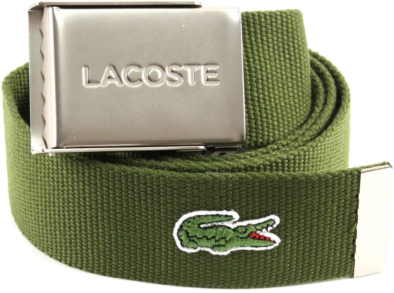 Cinturón Lacoste RC2012 L93 verde - Imagen 2