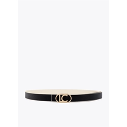 Cinturon LOLA CASADEMUNT LS2606001 20N crudo negro - Imagen 1