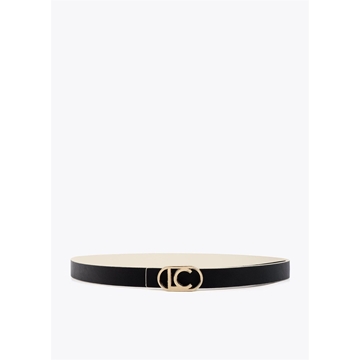 Cinturon LOLA CASADEMUNT LS2606001 20N crudo negro - Imagen 1