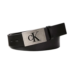 Cinturón Negro Calvin Klein Plaque Smooth 35M LV04D7043GV8L - Imagen 1