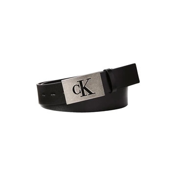 Cinturón Negro Calvin Klein Plaque Smooth 35M LV04D7043GV8L - Imagen 1