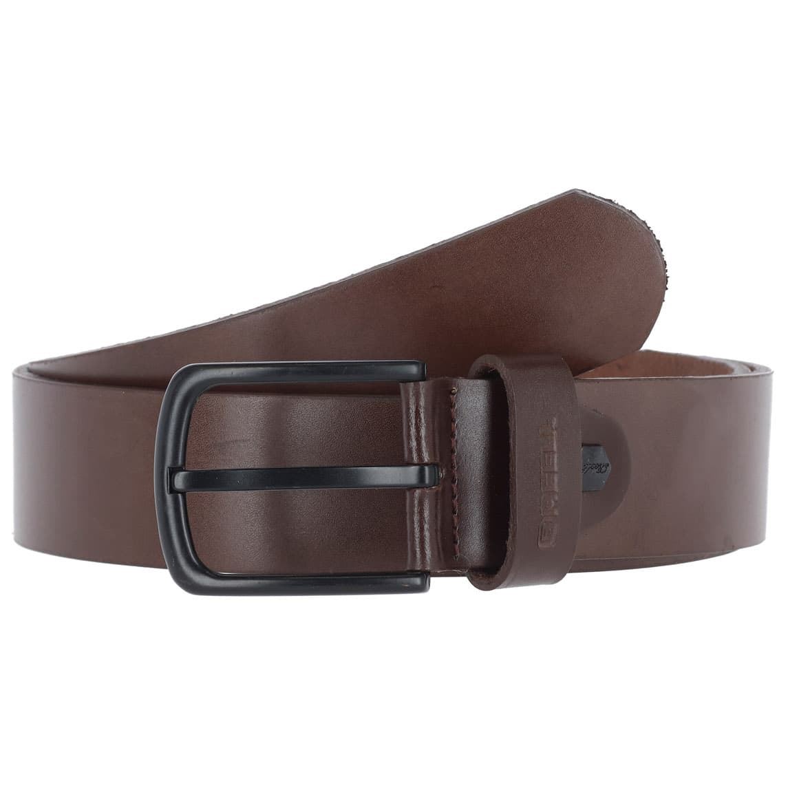 Cinturon REELL all black buckle belt brown - Imagen 1