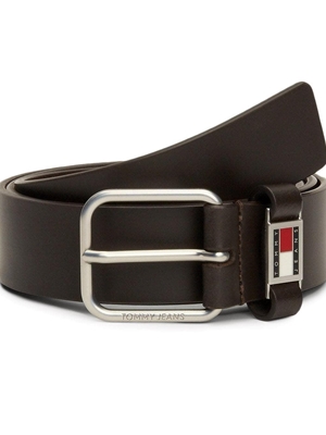 Cinturón Tommy Jeans AM0AM12045 0HD Scanton 3.5 Brown - Imagen 1