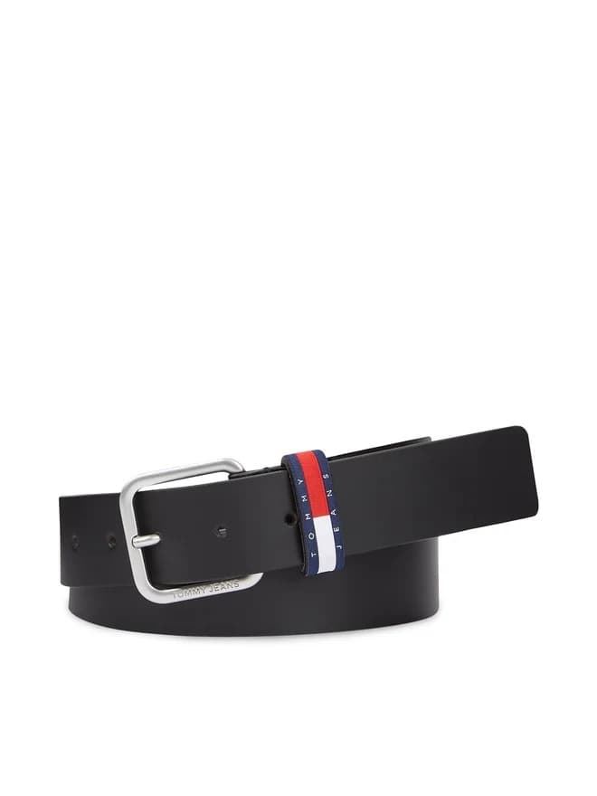 Cinturón TOMMY JEANS AM0AM12337 BDS negro - Imagen 1