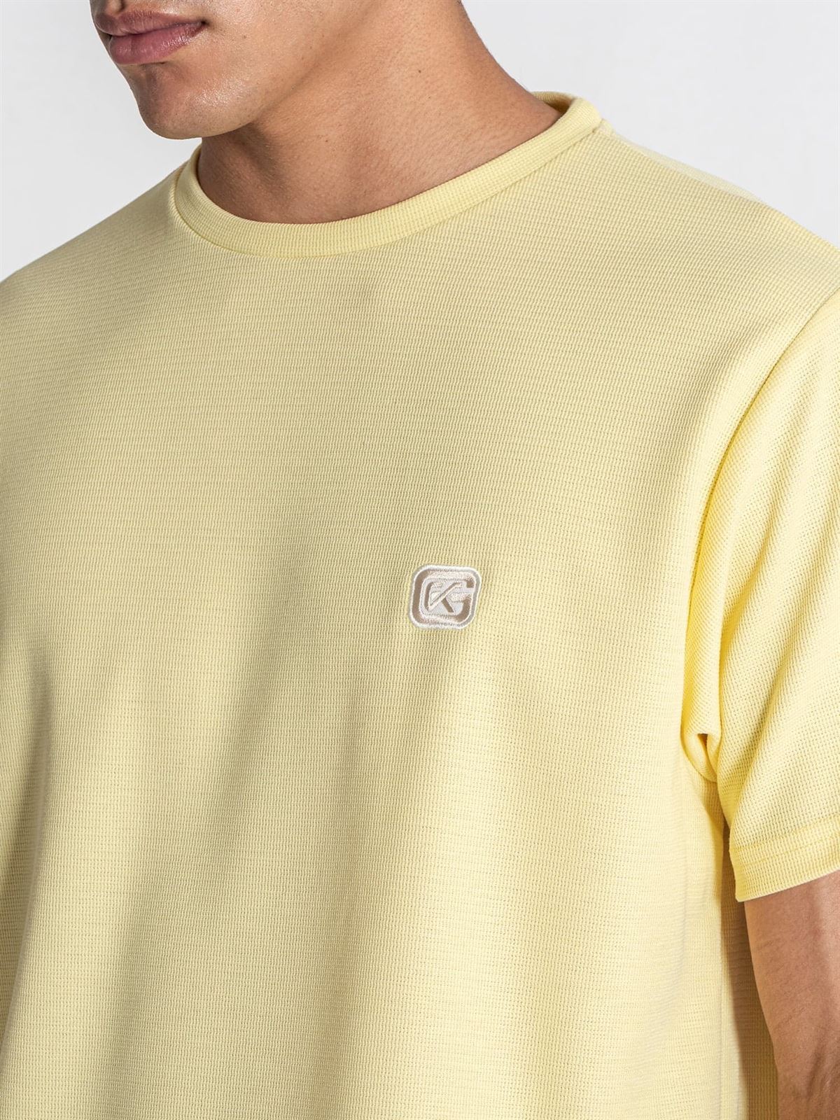 Conjunto Gianni Kavanagh Yellow Grid Set GKM007627 - Imagen 9