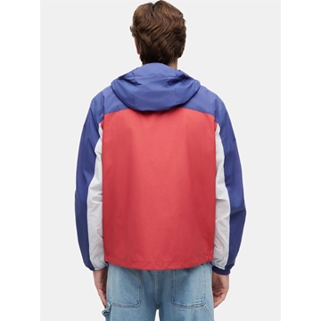 Cortavientos TOMMY JEANS  DM0DM23223 XK5 Anthem red Multi - Imagen 2