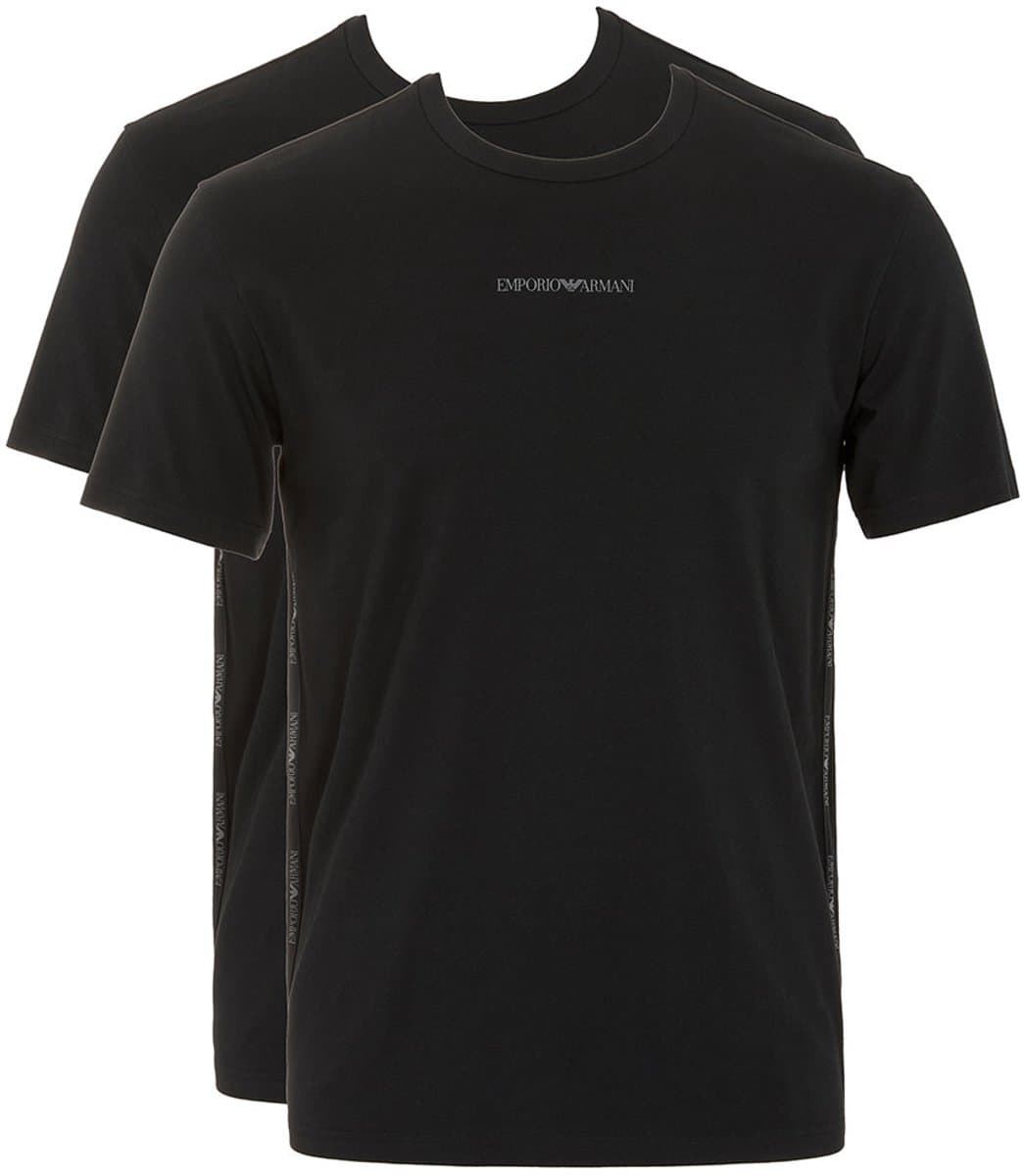 Estuche 2 Camisetas Emporio Armani Black/Black EM000391 AF16115 MC005 - Imagen 1