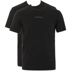 Estuche 2 Camisetas Emporio Armani Black/Black EM000391 AF16115 MC005 - Imagen 1