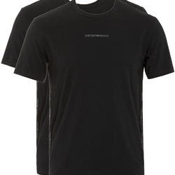 Estuche 2 Camisetas Emporio Armani Black/Black EM000391 AF16115 MC005 - Imagen 1