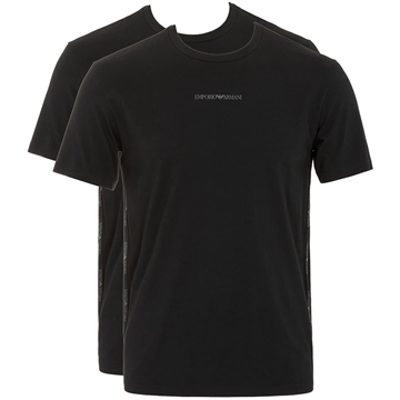 Estuche 2 Camisetas Emporio Armani Black/Black EM000391 AF16115 MC005 - Imagen 1