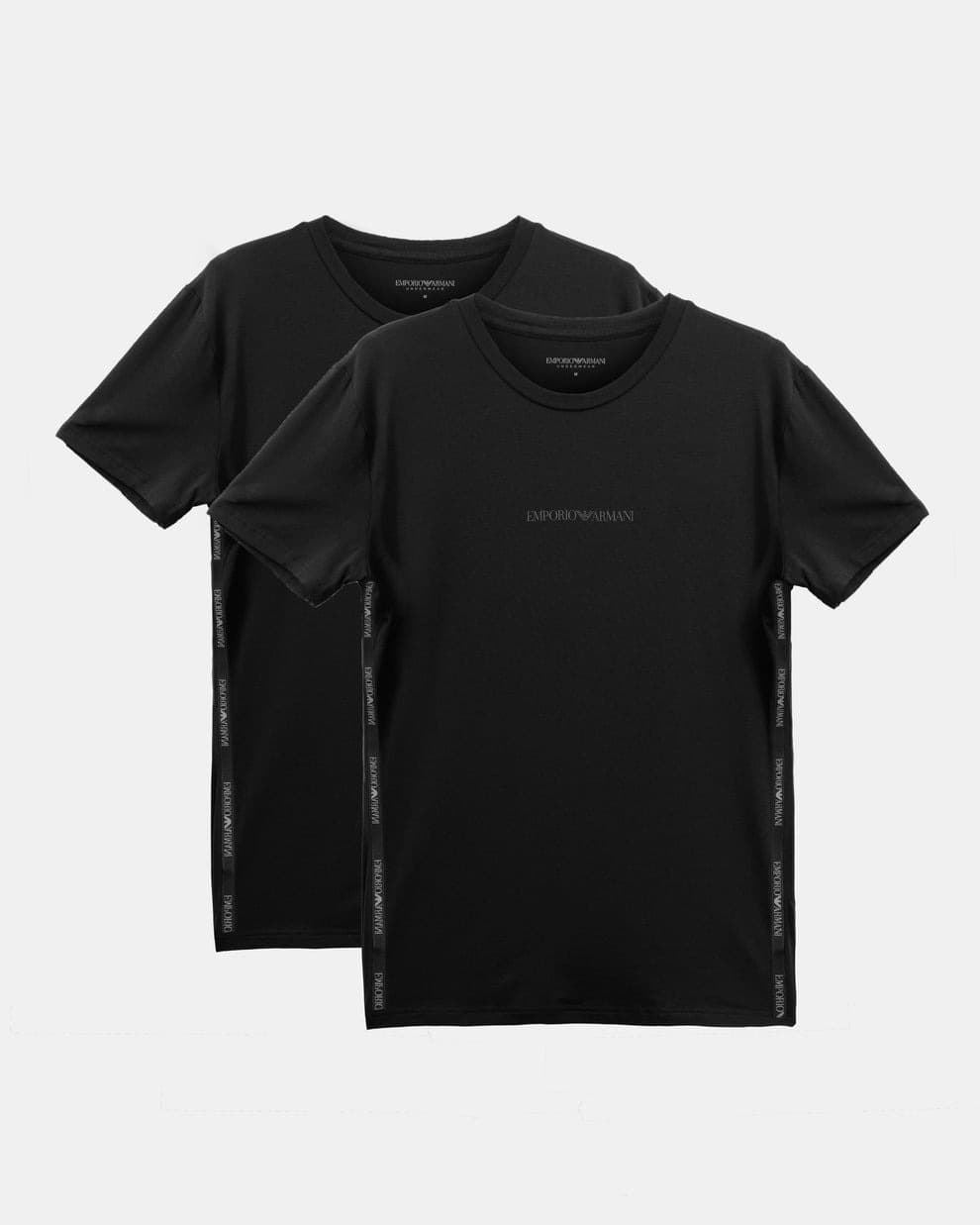 Estuche 2 Camisetas Emporio Armani Black/Black EM000391 AF16115 MC005 - Imagen 1