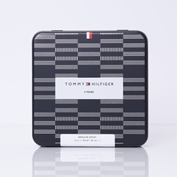 Estuche 4 Pares Calcetines Tommy Hilfiger Tin Giftbox 701229780 002 804/805 - Imagen 2