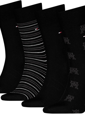 Estuche 4 Pares de Calcetines Tommy Hilfiger 701232605 002804/805 - Imagen 1