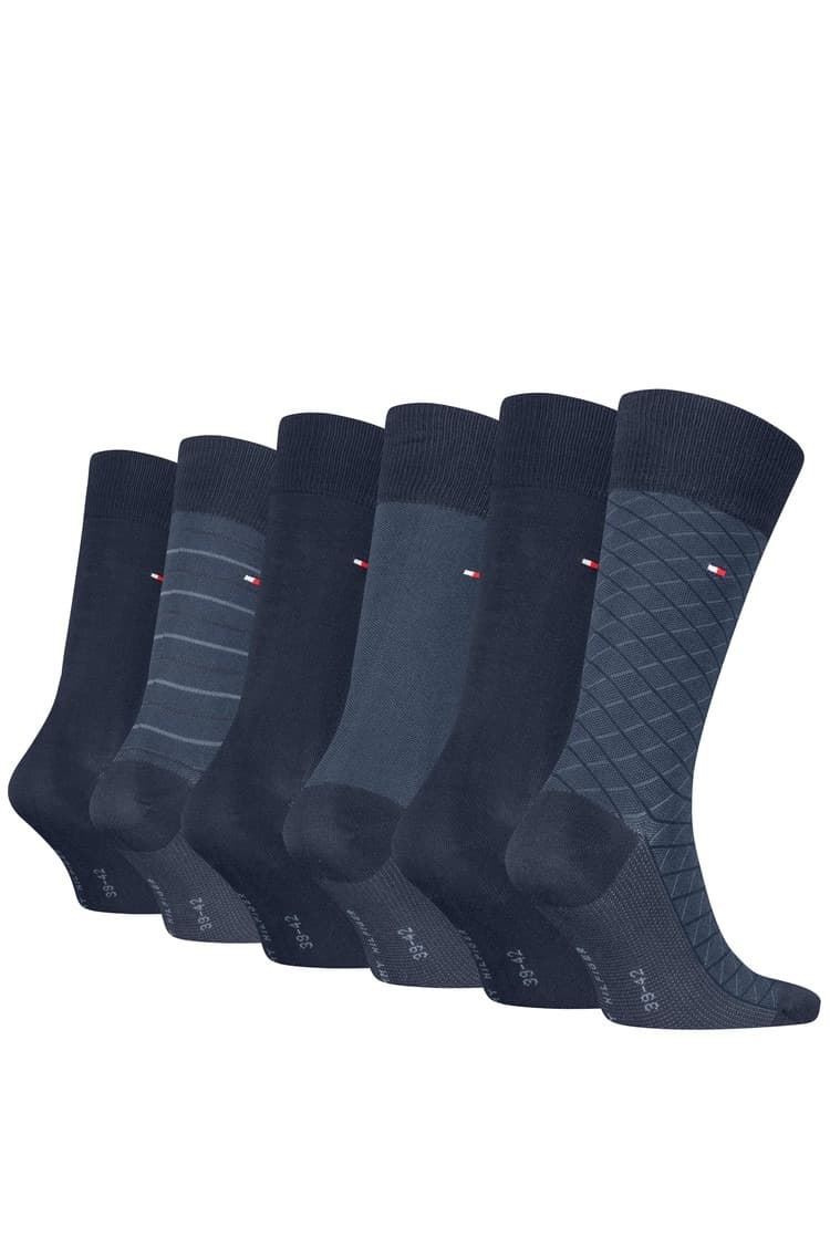 Estuche 6 Pares de Calcetines Tommy Hilfiger Navy 701235373 001804/805 - Imagen 3