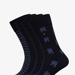 Estuche Pack 4 Pares Calcetines Tommy Hilfiger 70123605 001804/805 - Imagen 2