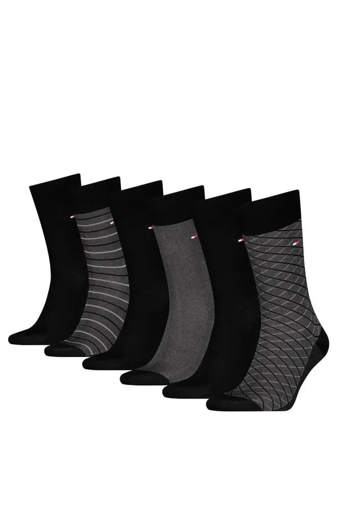 Estuche Pack 6 Pares de Calcetines Tommy Hilfiger 701235373 002804/805 - Imagen 2