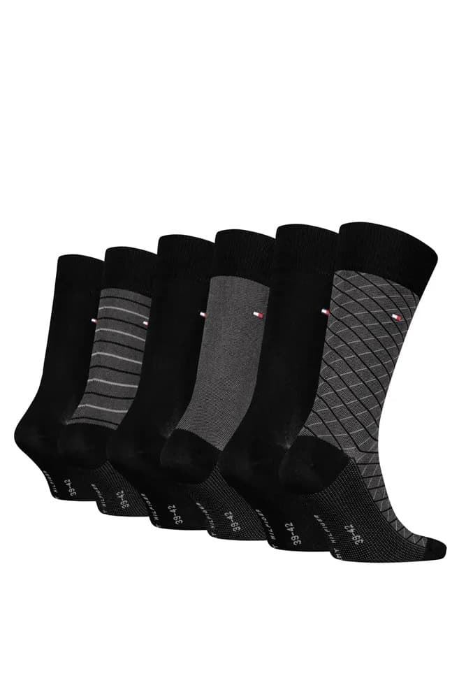 Estuche Pack 6 Pares de Calcetines Tommy Hilfiger 701235373 002804/805 - Imagen 3