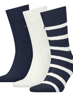 Estuche Regalo Pack 3 Pares Calcetines Tommy Hilfiger 701235377 001804/805 - Imagen 1