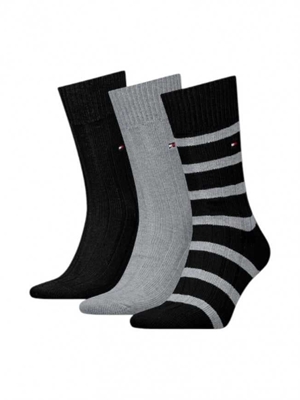 Estuche Regalo Pack 3 Pares Calcetines Tommy Hilfiger 701235377 002804/805 - Imagen 2