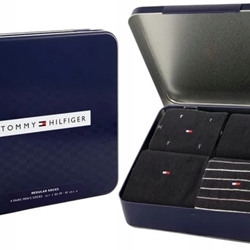 Estuche Regalo Pack 4 Pares Calcetines Tommy Hilfiger 701235375 002804/805 - Imagen 1