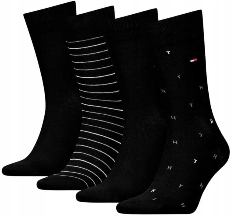 Estuche Regalo Pack 4 Pares Calcetines Tommy Hilfiger 701235375 002804/805 - Imagen 2