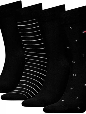 Estuche Regalo Pack 4 Pares Calcetines Tommy Hilfiger 701235375 002804/805 - Imagen 2