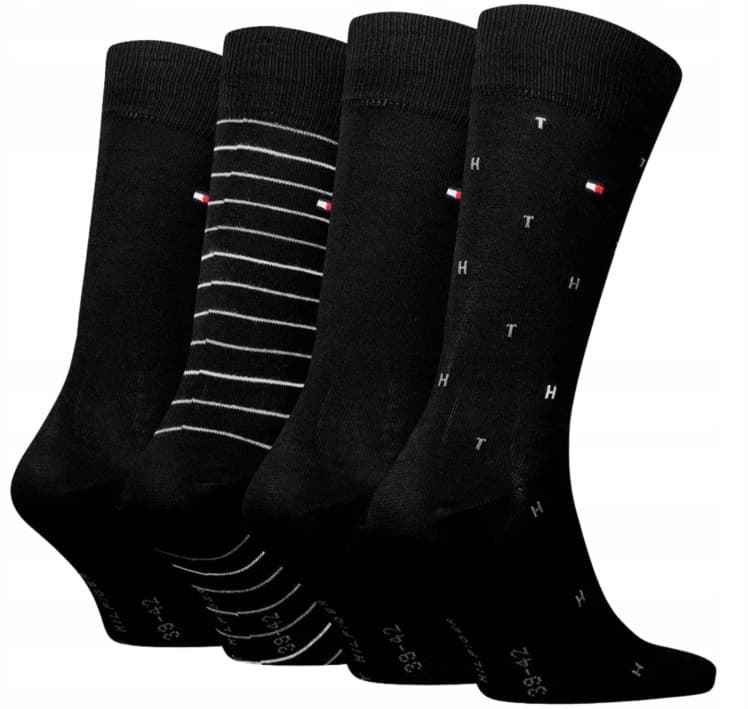 Estuche Regalo Pack 4 Pares Calcetines Tommy Hilfiger 701235375 002804/805 - Imagen 3