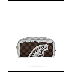Estuche Sprayground Cream Brown Tear Check Pouch 910B8297NSZ - Imagen 1