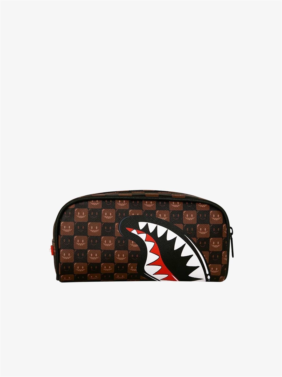 Estuche Sprayground Sharks in Paris Bubble Brown 910B9303NSZ - Imagen 1