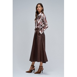 Falda SALSA 21010242 930 DARK BROWN - Imagen 2