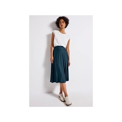 Falda Street One Midi skirt Plissée solid 361785 16857 (Tidi Blue) - Imagen 1