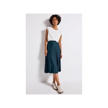 Falda Street One Midi skirt Plissée solid 361785 16857 (Tidi Blue) - Imagen 1