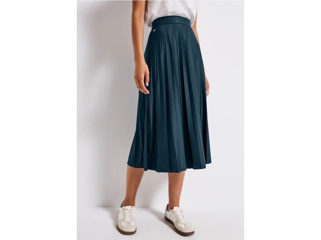 Falda Street One Midi skirt Plissée solid 361785 16857 (Tidi Blue) - Imagen 2