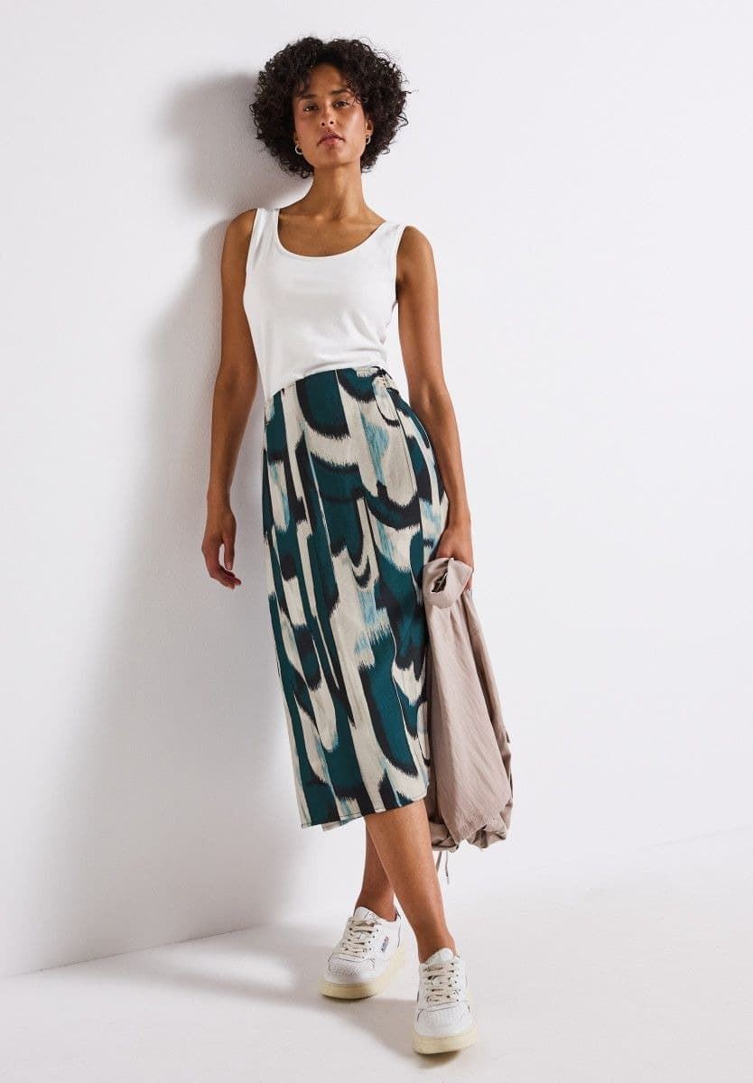 Falda Street One Viscose Wrap Tide Blue 361786 36857 - Imagen 1