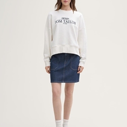 Falda Vaquera Tom Tailor Detailed Mini Denim Skirt 1045501 10114 - Imagen 1