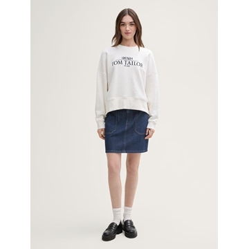 Falda Vaquera Tom Tailor Detailed Mini Denim Skirt 1045501 10114 - Imagen 1