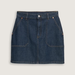 Falda Vaquera Tom Tailor Detailed Mini Denim Skirt 1045501 10114 - Imagen 2