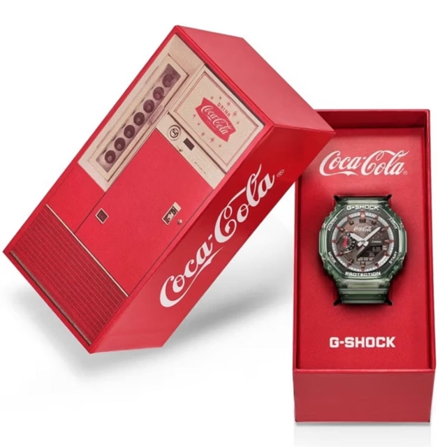 G-Shock Coca Cola GA-2100CC-3AER Limited Edition